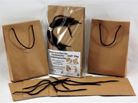 Papel de compras navideño con encaje divertido