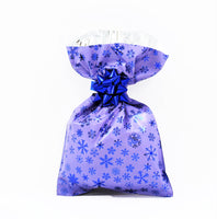 CHRISTMAS Metallic Gift Bags Crystal Fantasy