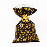 CHRISTMAS Metallic Gift Bags Crystal Fantasy