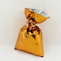 CHRISTMAS Metallic Gift Bags Solid Color