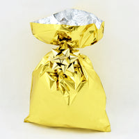 CHRISTMAS Metallic Gift Bags Solid Color
