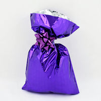 CHRISTMAS Metallic Gift Bags Solid Color