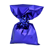 CHRISTMAS Satin Gift Bags Solid Color with Adhesive Strip