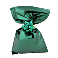 CHRISTMAS Satin Gift Bags Solid Color with Adhesive Strip