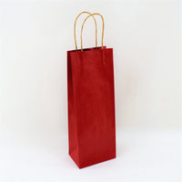 CHRISTMAS Shopper Paper Winebags