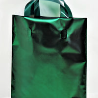 Borse Maniglia Morbida Metallizzate Satinate 100 µm