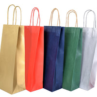 CHRISTMAS Shopper Paper Winebags