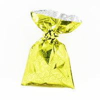 Metallic Gift Bags Floral Fantasy