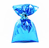 
              Metallic Gift Bags Floral Pattern with Adhesive Strip
            