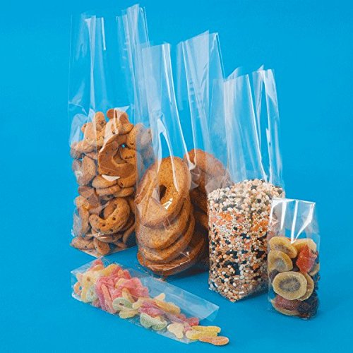 Transparent Bags Square Bottom for Food Heat Sealable