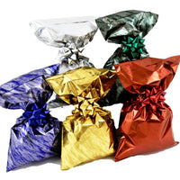 Buste Regalo Metallizzate Confezioni Colori Assortiti con Striscia Adesiva