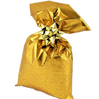 NATALE Buste Regalo Metallizzate Fantasia Stelline