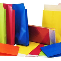 Colored White Paper Bags