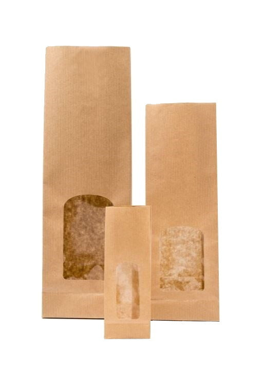 Sacchetti Carta Millerighe Fondo Quadro per Alimenti Termosaldabili