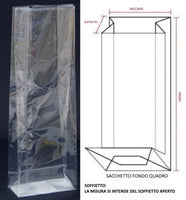 
              Transparent Bags Square Bottom for Food Heat Sealable
            