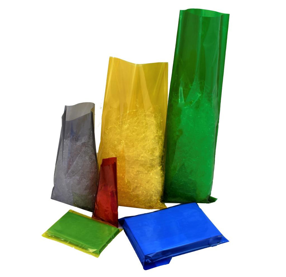 Transparent Colored Envelopes with Adhesive Closure