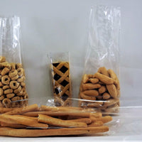 CP2 Transparent Bags Welded Bottom for Food Heat Sealable