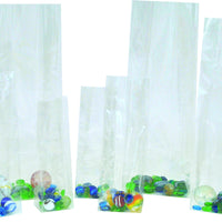 Transparent Bags Square Bottom for Food Heat Sealable