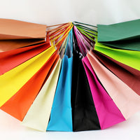 Shopper Carta Colorata Maniglia Ritorta
