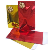 NATALE Sacchetti Carta Metallizzata