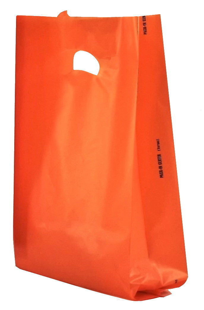 Bolsas con asa de frijol con fuelle lateral HD 60 µm