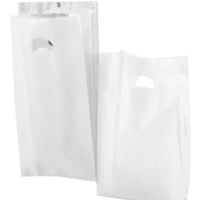 Bolsas con asa de frijol con fuelle lateral HD 60 µm